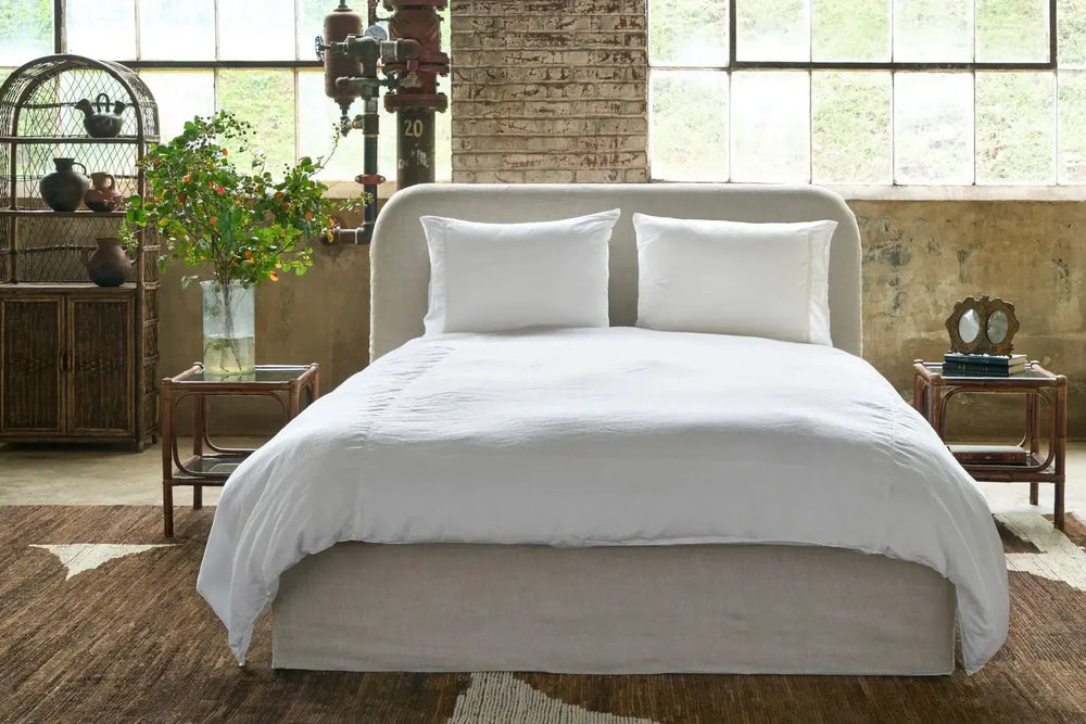Cobble Bed-Blue Hand Home