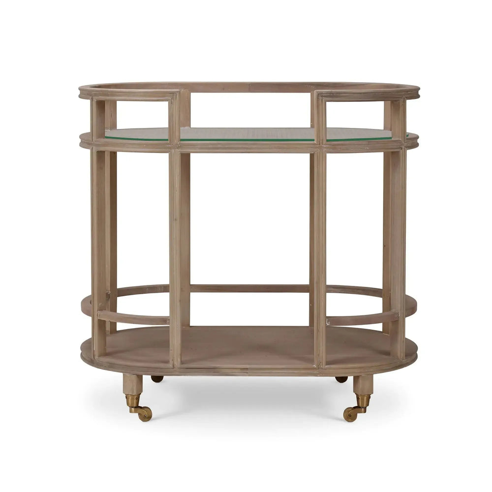 Bramble Cohan Barcart In Sandbar-Bramble-Blue Hand Home