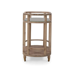 Bramble Cohan Barcart In Sandbar-Bramble-Blue Hand Home