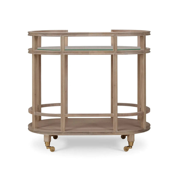 Bramble Cohan Barcart In Sandbar-Bramble-Blue Hand Home