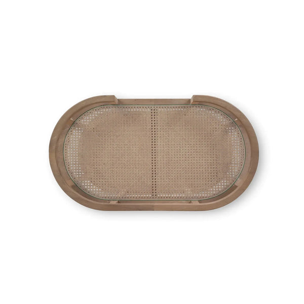 Bramble Cohan Barcart In Sandbar-Bramble-Blue Hand Home