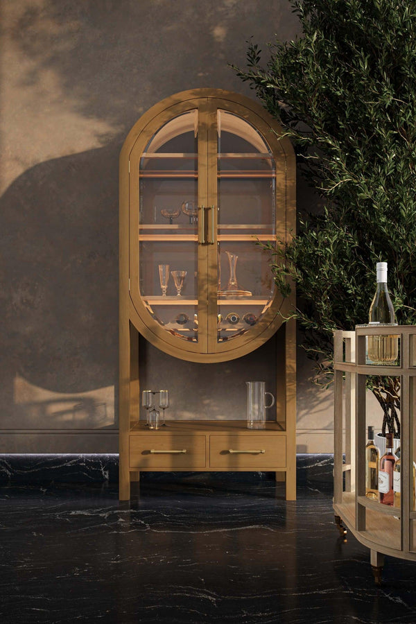 Bramble Cohan Barcart In Sandbar-Bramble-Blue Hand Home