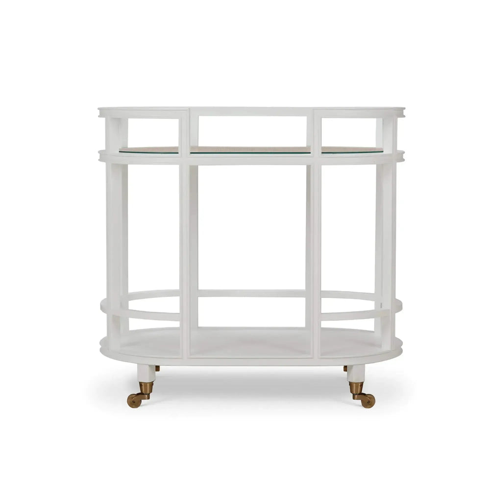 Bramble Cohan Barcart In True White-Bramble-Blue Hand Home