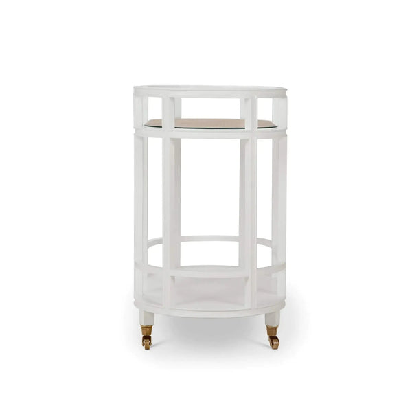Bramble Cohan Barcart In True White-Bramble-Blue Hand Home