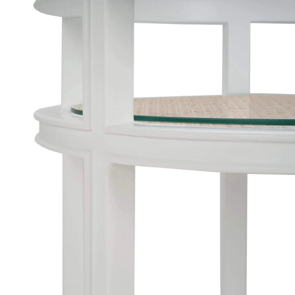 Bramble Cohan Barcart In True White-Bramble-Blue Hand Home