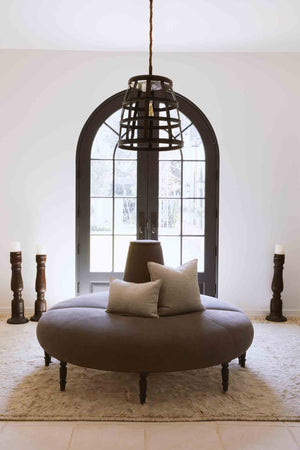 Coin 2Pc Sofa - John Derian-Blue Hand Home