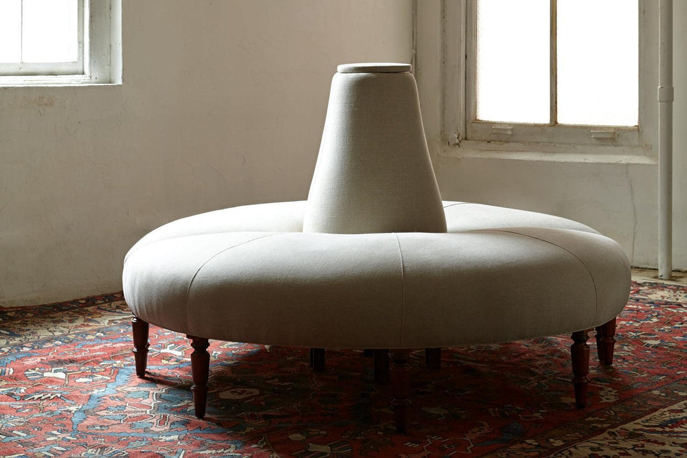 Coin 2Pc Sofa - John Derian-Blue Hand Home
