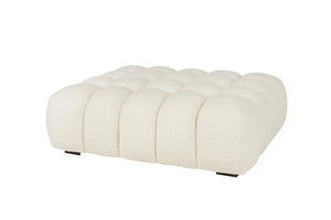 Cole Ottoman-Blue Hand Home