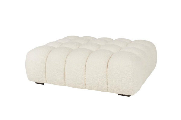 Cole Ottoman-Blue Hand Home