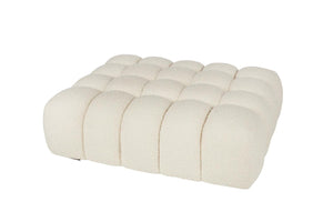 Cole Ottoman-Blue Hand Home