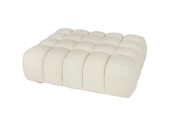 Cole Ottoman-Blue Hand Home