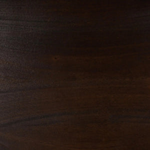 Bramble Colorado Dining Chair In Walnut W/ Smoke Performance Fabric-Bramble-Blue Hand Home