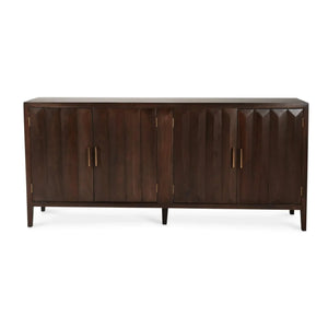 Bramble Colorado Sideboard In Walnut-Bramble-Blue Hand Home