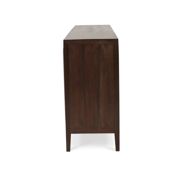 Bramble Colorado Sideboard In Walnut-Bramble-Blue Hand Home