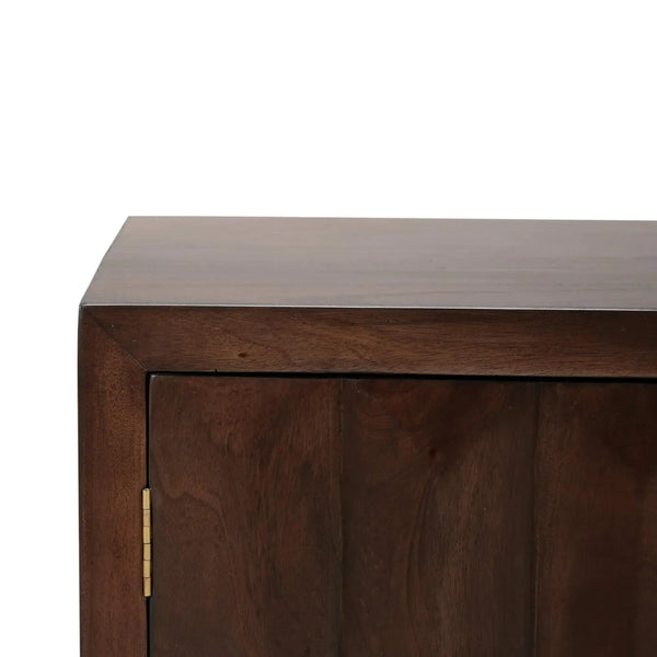 Bramble Colorado Sideboard In Walnut-Bramble-Blue Hand Home