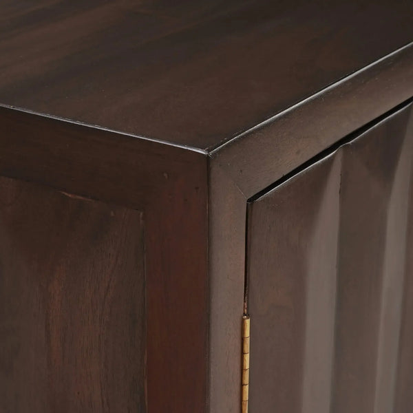 Bramble Colorado Sideboard In Walnut-Bramble-Blue Hand Home
