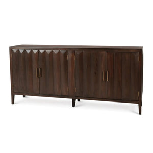 Bramble Colorado Sideboard In Walnut-Bramble-Blue Hand Home