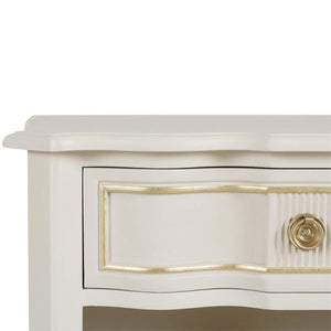Connaught 1 Drawer Removable Shelf Bedside Table-Blue Hand Home