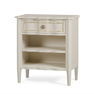 Connaught 1 Drawer Removable Shelf Bedside Table-Blue Hand Home