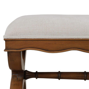 Connaught Boudoir Bench-Blue Hand Home