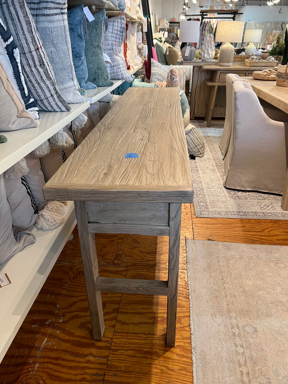 Candler Console-3DW-Nat-Blue Hand Home