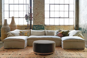 Donato 3Pc Sectional-Blue Hand Home