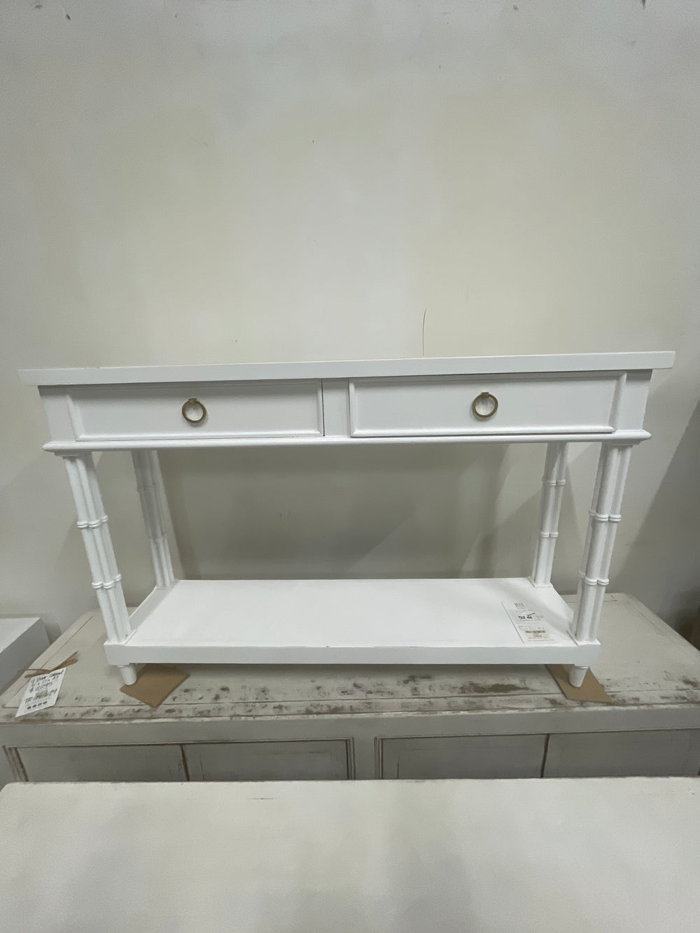 Farringdon Small Console-Blue Hand Home