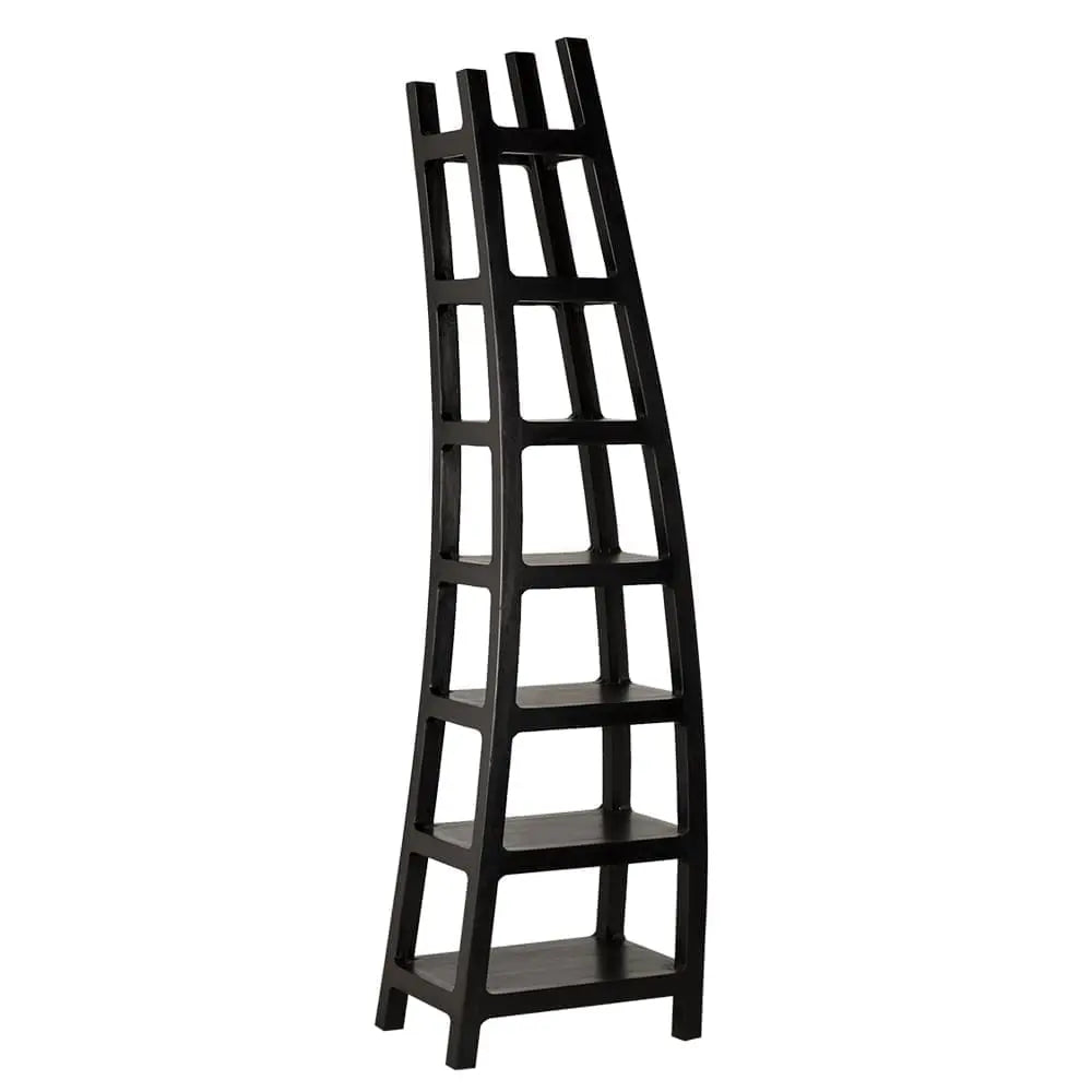 SX Bookcase Twist-Noir Furniture-Blue Hand Home