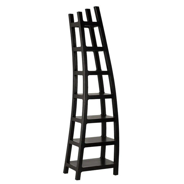 SX Bookcase Twist-Noir Furniture-Blue Hand Home