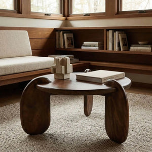 Mahatma Coffee Table-Noir Furniture-Blue Hand Home