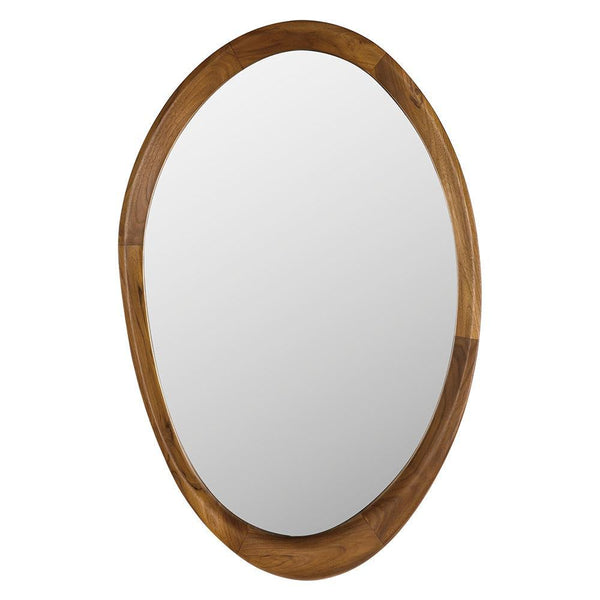 Chloe Mirror, Teak-Blue Hand Home