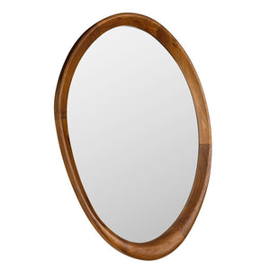 Chloe Mirror, Teak-Blue Hand Home