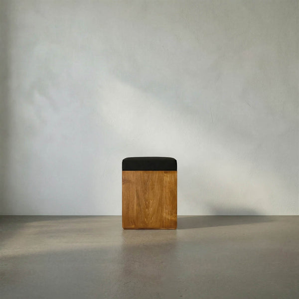 SX Square Stool B-Noir Furniture-Blue Hand Home