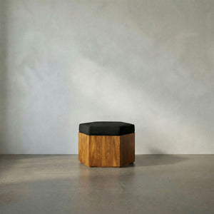 SX Octagon Stool B - Noir Trading Inc.-Noir Furniture-Blue Hand Home