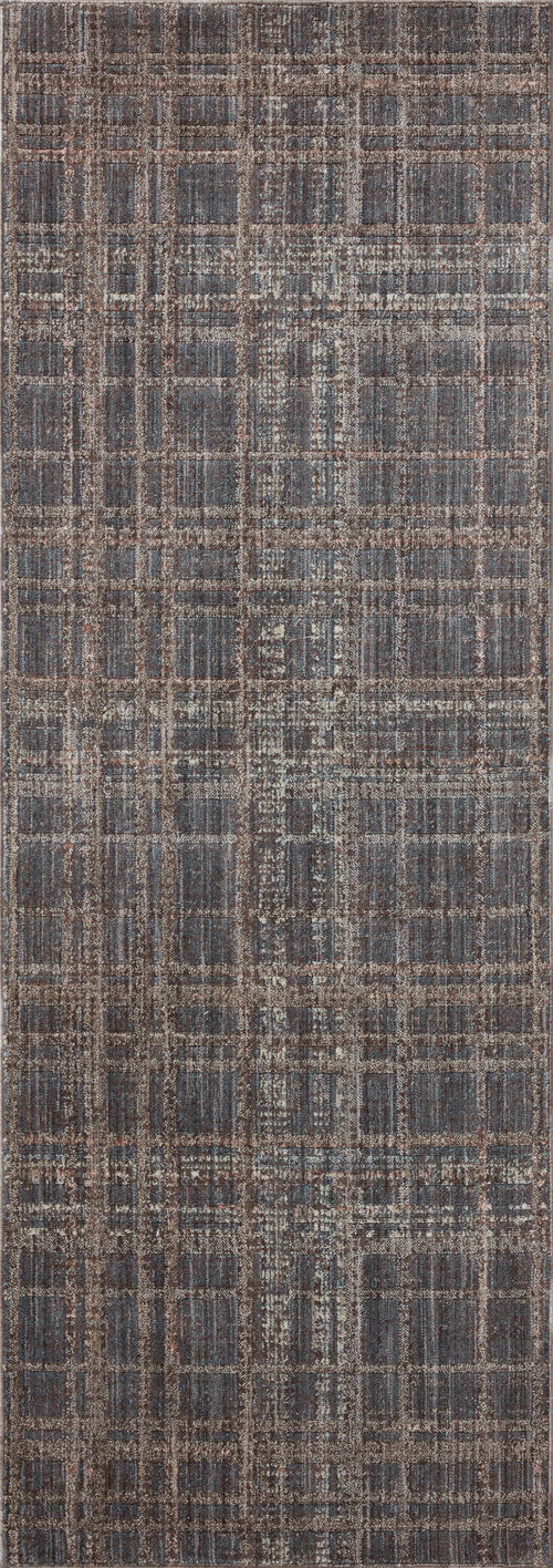 Angela Rose x Loloi Ember Rugs - Midnight / Dove-Blue Hand Home