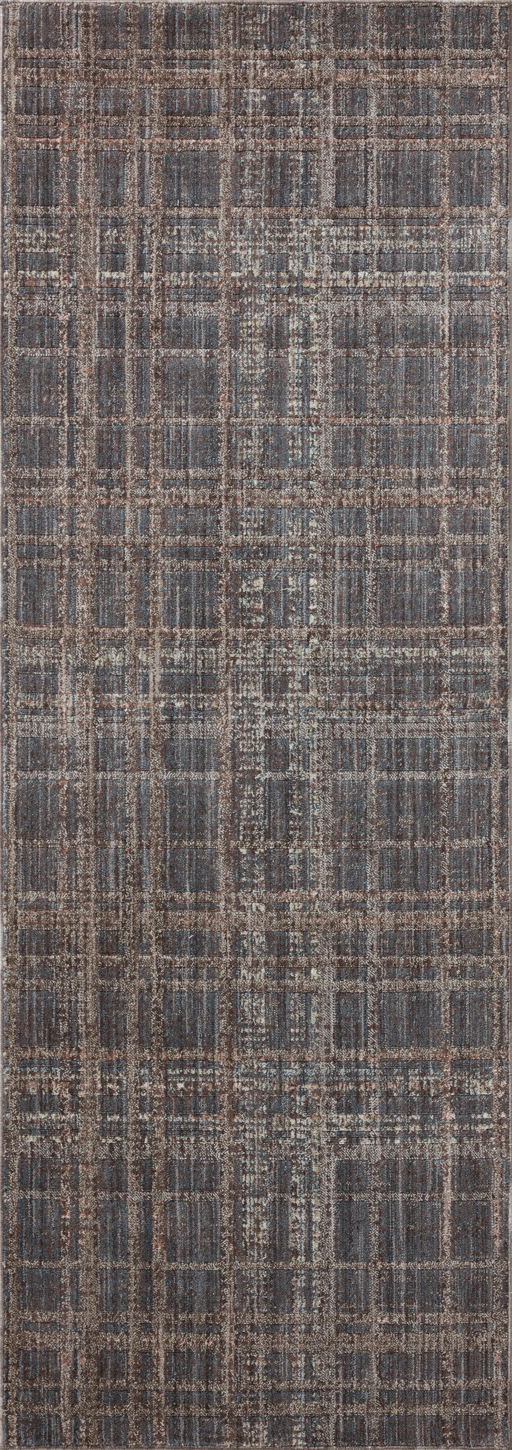 Angela Rose x Loloi Ember Rugs - Midnight / Dove-Blue Hand Home