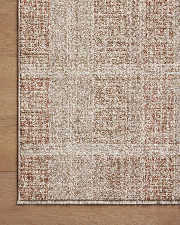 Angela Rose x Loloi Ember Rugs - Clay / Sand-Blue Hand Home
