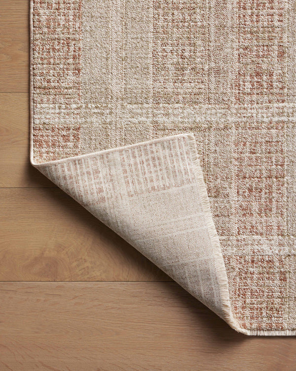 Angela Rose x Loloi Ember Rugs - Clay / Sand-Blue Hand Home