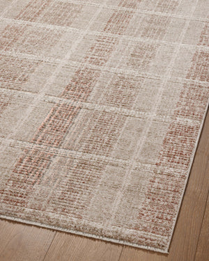 Angela Rose x Loloi Ember Rugs - Clay / Sand-Blue Hand Home