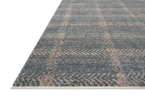 Angela Rose x Loloi Ember Rugs - Blue / Beige-Blue Hand Home