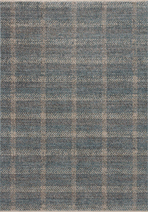 Angela Rose x Loloi Ember Rugs - Blue / Beige-Blue Hand Home