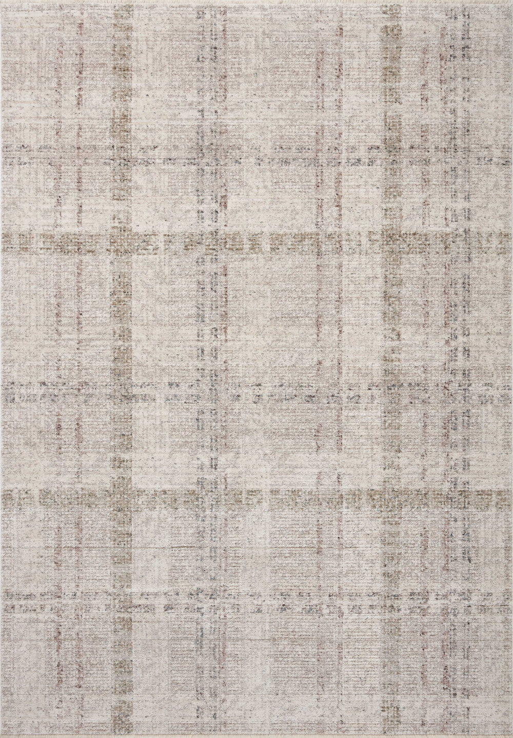 Angela Rose x Loloi Ember Rugs - Ivory / Multi-Blue Hand Home