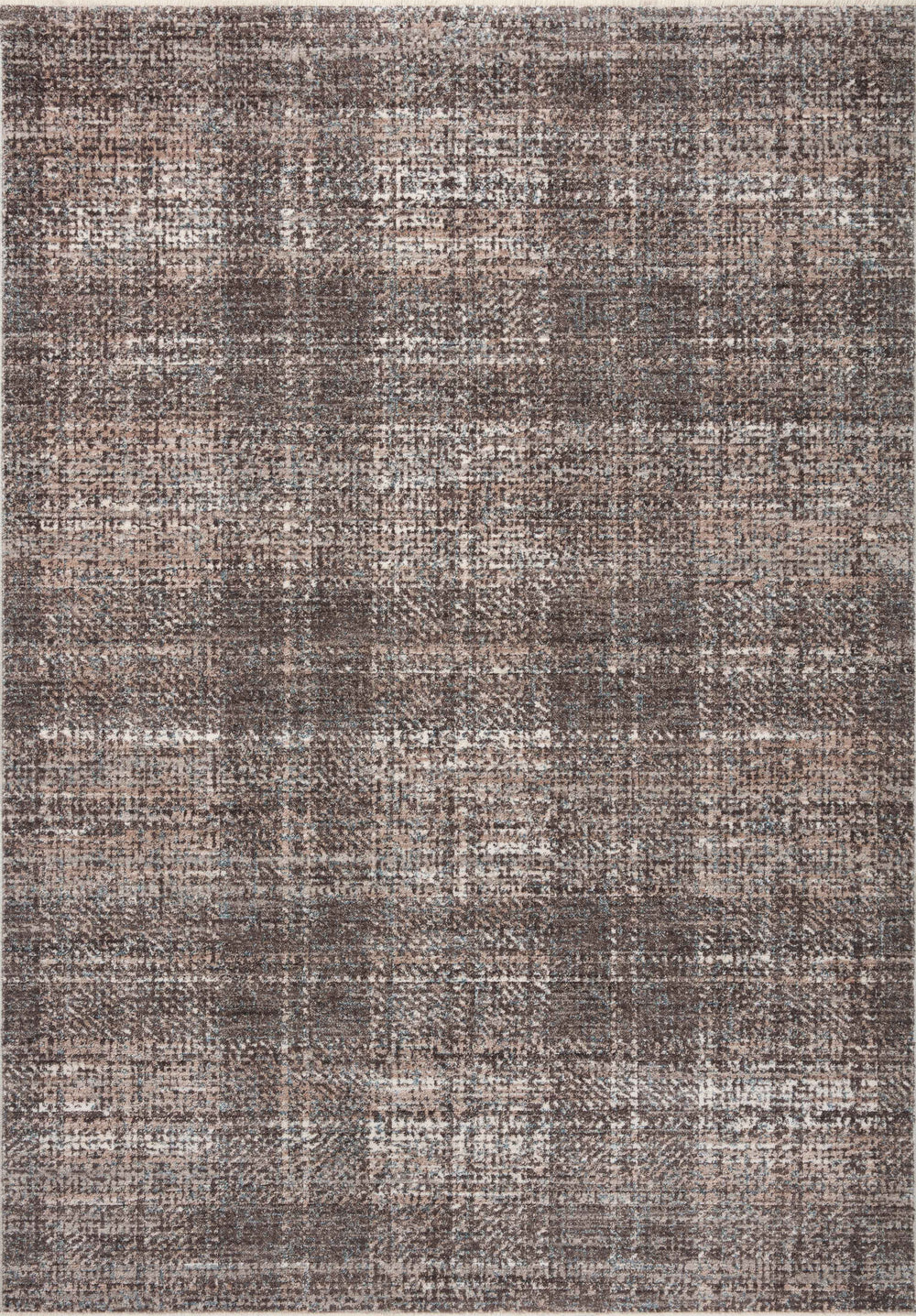 Angela Rose x Loloi Ember Rugs - Graphite / Multi-Blue Hand Home