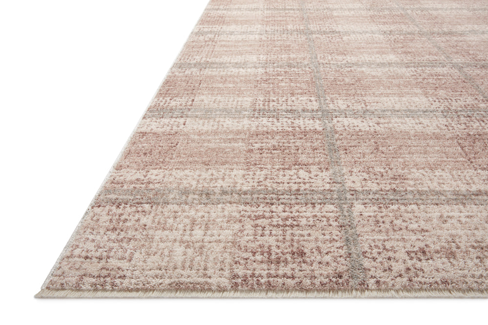 Angela Rose x Loloi Ember Rugs - Clay / Mist-Blue Hand Home