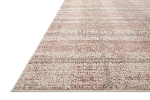 Angela Rose x Loloi Ember Rugs - Clay / Mist-Blue Hand Home