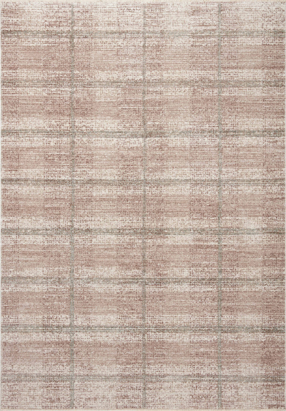 Angela Rose x Loloi Ember Rugs - Clay / Mist-Blue Hand Home