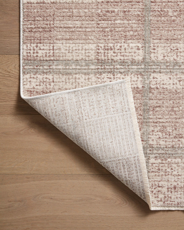 Angela Rose x Loloi Ember Rugs - Clay / Mist-Blue Hand Home