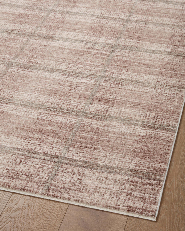 Angela Rose x Loloi Ember Rugs - Clay / Mist-Blue Hand Home