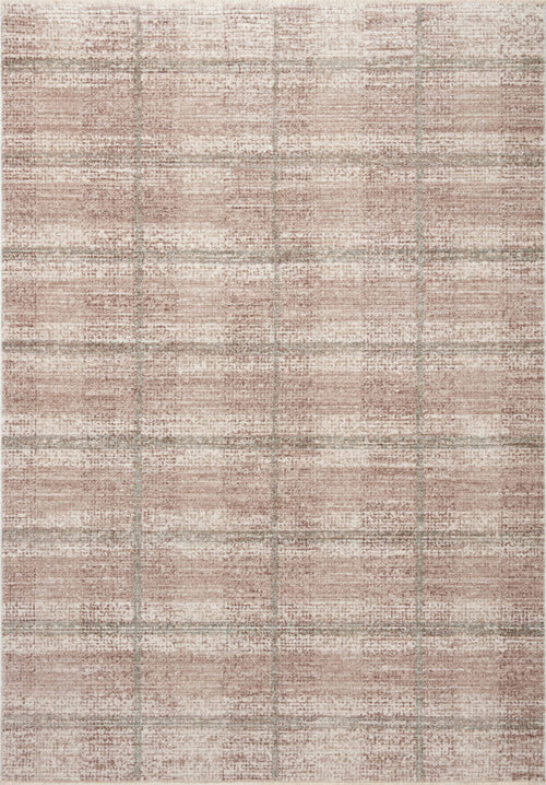 Angela Rose x Loloi Ember Rugs - Clay / Mist-Blue Hand Home