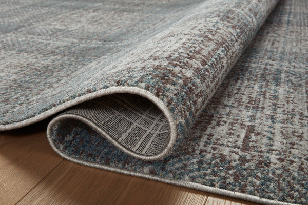 Angela Rose x Loloi Ember Rugs - Denim / Charcoal-Blue Hand Home